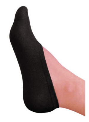 Bas chaussettes couvre pieds noir - MH009BLK
